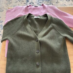 Old Navy fisherman cardigan set of 2